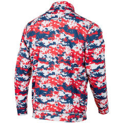 Washington Nationals Digital Camo Performance Quarter-Zip Pullover Jacket - MLB Jackets