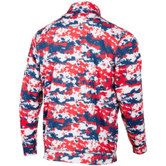 Texas Rangers Digital Camo Performance Quarter-Zip Pullover Jacket - MLB Jackets