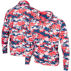 Minnesota Twins Digital Camo Performance Quarter-Zip Pullover Jacket - MLB Jackets