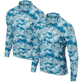 New York Yankees Digital Camo Performance Quarter-Zip Pullover Jacket - MLB Jackets