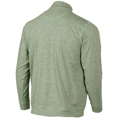Seattle Mariners Peached Marled Yarn Quarter-Zip Pullover Jacket - MLB Jackets