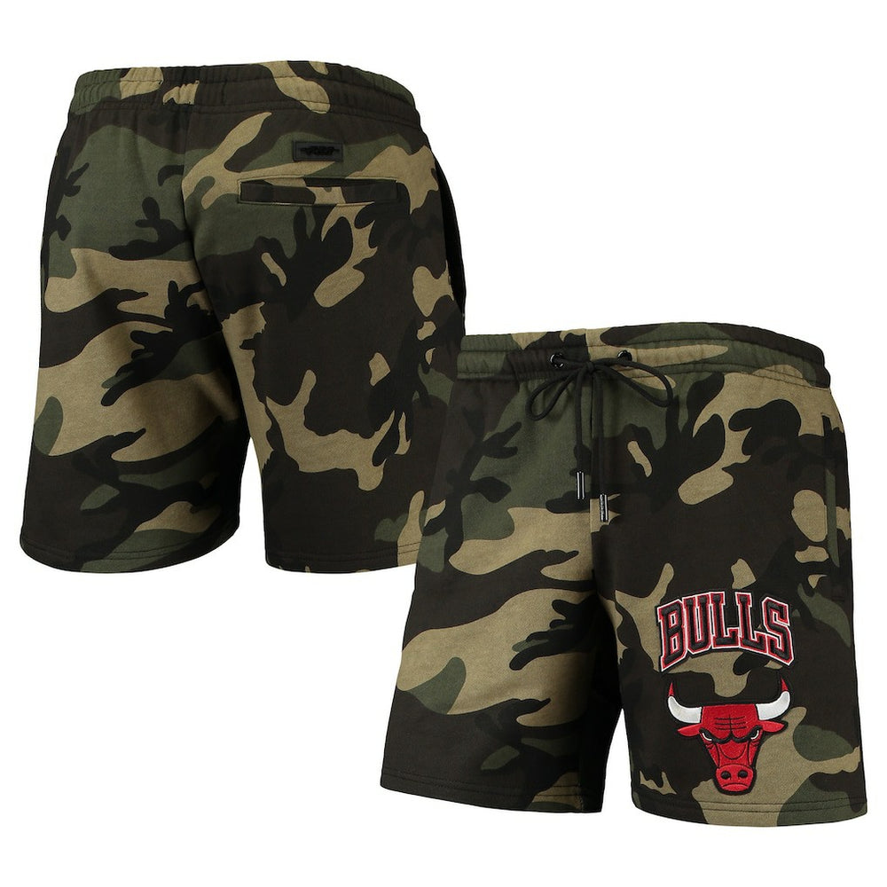 Camo Chicago Bulls Pro Standard Team Shorts | NBA
