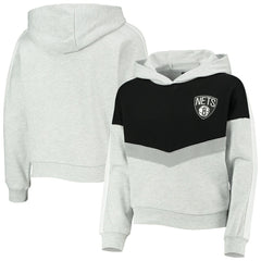 Heathered Gray Brooklyn Nets Girls Youth All Yours Pullover Hoodie | NBA