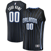 Icon Edition Orlando Magic Youth Fast Break Replica Custom Jersey Black | NBA
