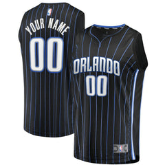 Icon Edition Orlando Magic Youth Fast Break Replica Custom Jersey Black | NBA