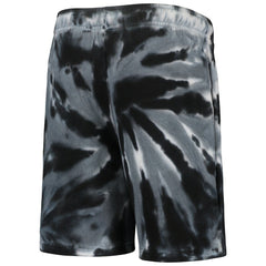 Black Brooklyn Nets Youth Santa Monica Tie-Dye Shorts | NBA