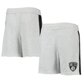 Heathered Gray Brooklyn Nets Youth Wingback Shorts | NBA