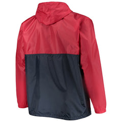 Washington Capitals Big & Tall Anorak Half-Zip Pullover Hoodie - NHL Hoodies