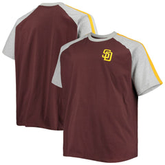 San Diego Padres Big & Tall Circular Raglan T-Shirt - MLB T-shirts