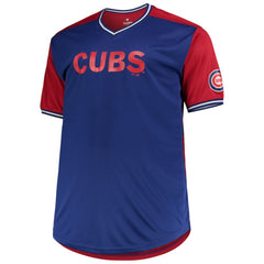 Chicago Cubs Solid V-Neck T-Shirt - MLB T-shirts