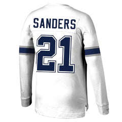 Dallas Cowboys Deion Sanders Retired Player Name & Number Long Sleeve Top | NFL US