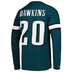 Philadelphia Eagles Brian Dawkins Retired Player Name & Number Long Sleeve Top | NFL New