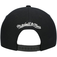 Black Miami Heat Hardwood Classics Script 2.0 Snapback Hat | NBA