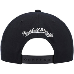 Black Philadelphia 76ers Hardwood Classics Script 2.0 Snapback Hat | NBA