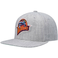 Heathered Gray Golden State Warriors Hardwood Classics Team 2.0 Snapback Hat sale | NBA