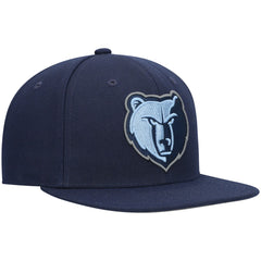 Navy Memphis Grizzlies Ground 2.0 Snapback Hat | NBA