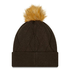 Cleveland Browns Women's Snowy Cuffed Knit Hat with Pom | NFL On sale