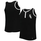 Chicago White Sox New Era Girls Youth Henley Tank Top - MLB Tanks