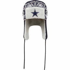 Dallas Cowboys Knit Trapper Hat | NFL Discount
