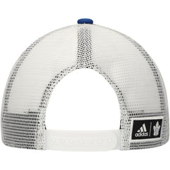 Toronto Maple Leafs adidas Team Plate Trucker Snapback Hat - NHL Hats