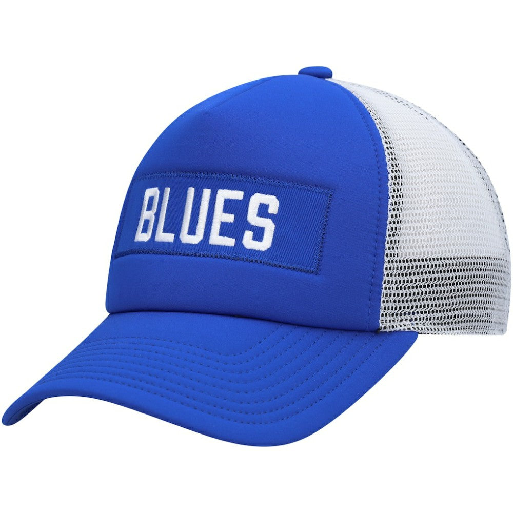 St. Louis Blues adidas Team Plate Trucker Snapback Hat - NHL Hats
