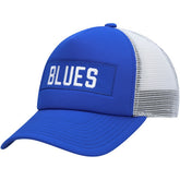 St. Louis Blues adidas Team Plate Trucker Snapback Hat - NHL Hats
