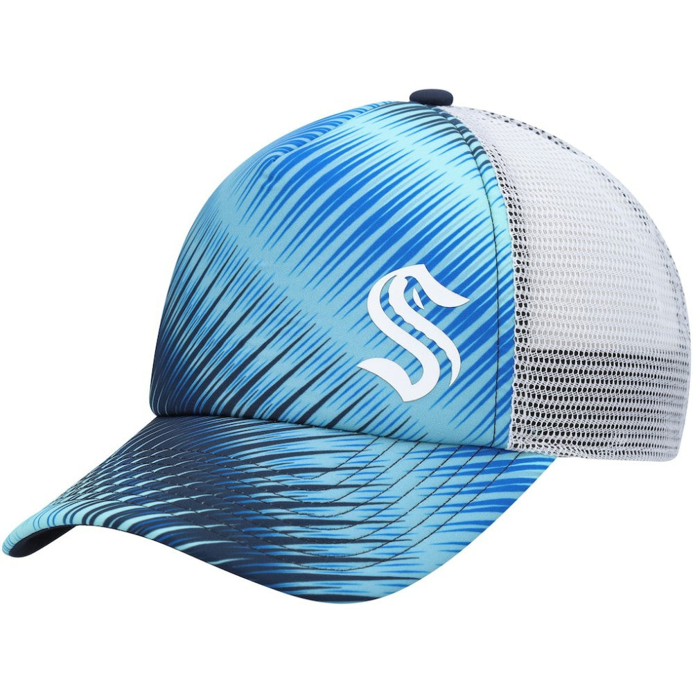 Seattle Kraken adidas Women's Graphic Foam Trucker Snapback Hat - NHL Hats