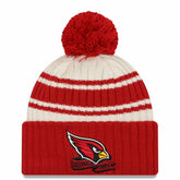 Arizona Cardinals 2022 Sideline Sport Cuffed Pom Knit Hat | NFL Outlet