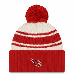Arizona Cardinals 2022 Sideline Sport Cuffed Pom Knit Hat | NFL Outlet
