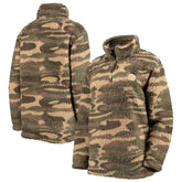 Boston Bruins G-III Sports by Carl Banks Women's Sherpa Quarter-Zip Jacket - NHL Jackets