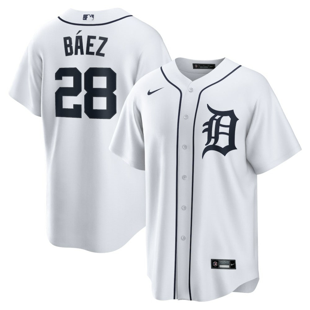 Javier Baez Detroit Tigers Nike Home Replica Player Jersey - MLB Jerseys