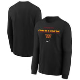 Washington Commanders Youth Team Color Split Long Sleeve T-Shirt | NFL Near me