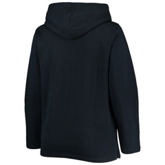 Detroit Tigers Soft as a Grape Women's Plus Size Side Split Pullover Hoodie - MLB Hoodies