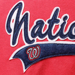 Washington Nationals Soft as a Grape Women's Plus Size Side Split Pullover Hoodie - MLB Hoodies