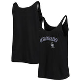 Colorado Rockies Soft as a Grape Women's Slouchy Tank Top - MLB Tanks