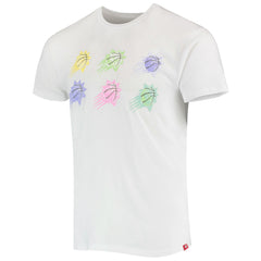 White Phoenix Suns Sportiqe Street Capsule Bingham T-Shirt | NBA