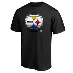Pittsburgh Steelers Midnight Mascot Team Logo T-Shirt | NFL New