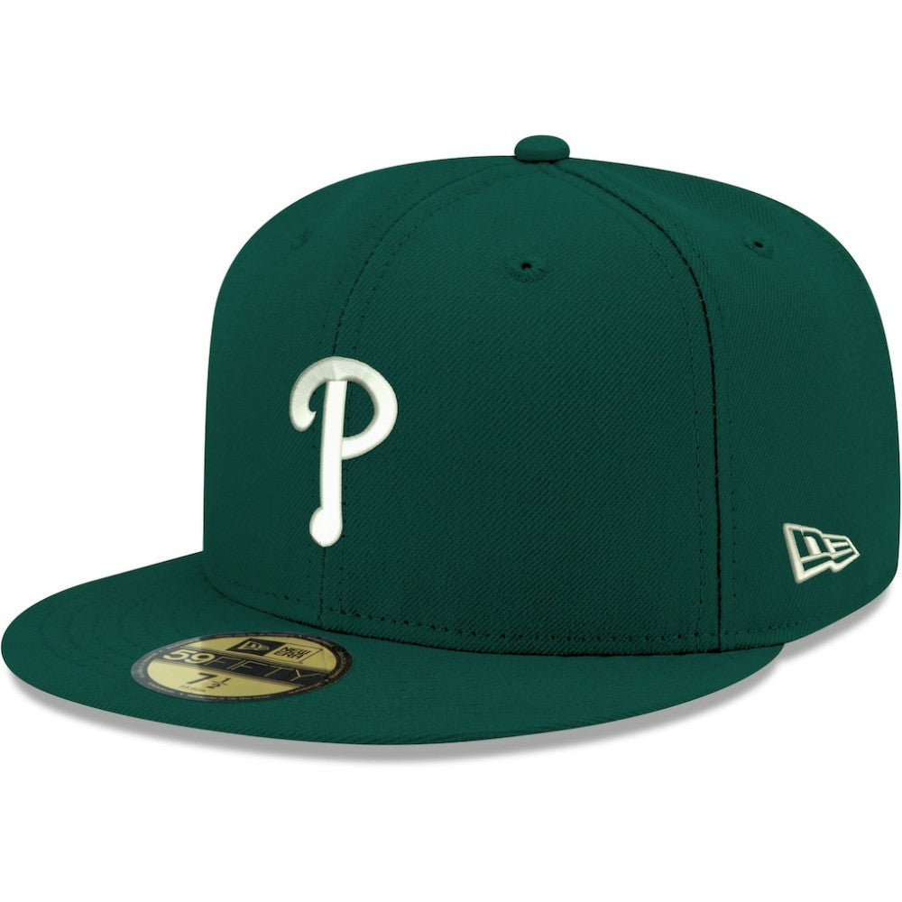 Philadelphia Phillies New Era White Logo 59FIFTY Fitted Hat - MLB Hats