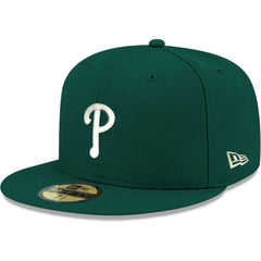 Philadelphia Phillies New Era White Logo 59FIFTY Fitted Hat - MLB Hats