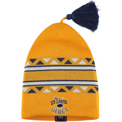 St. Louis Blues adidas Reverse Retro Knit Beanie with Tassel - NHL