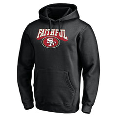 San Francisco 49ers Hometown Collection The Faithful Fitted Pullover Hoodie | NFL Online