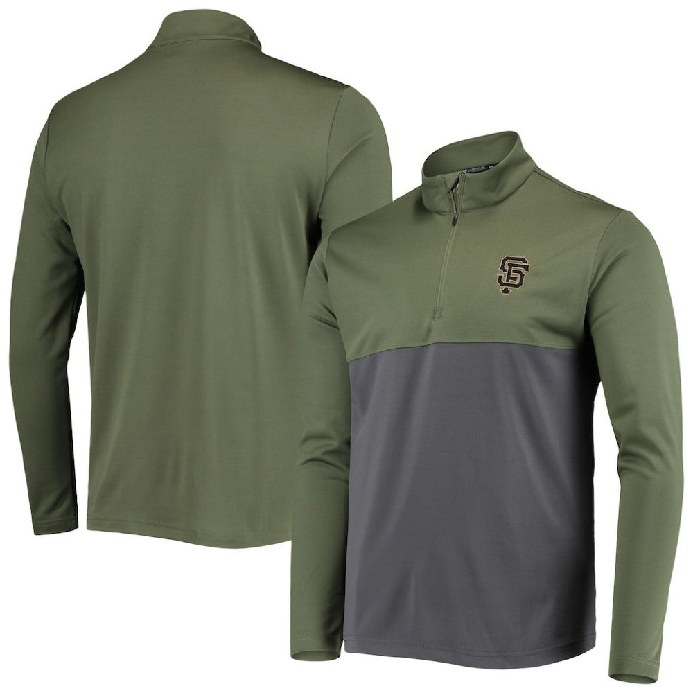 San Francisco Giants Levelwear Delta Pursue Quarter-Zip Jacket - MLB Jackets