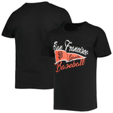 San Francisco Giants Girls Youth Team Fly The Flag T-Shirt - MLB T-shirts