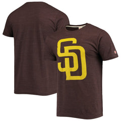 San Diego Padres Homage Hand Drawn Logo Tri-Blend T-Shirt - MLB T-shirts