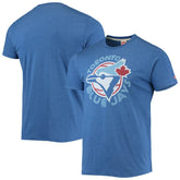 Toronto Blue Jays Homage Hand-Drawn Logo Tri-Blend T-Shirt - MLB T-shirts