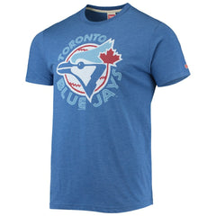 Toronto Blue Jays Homage Hand-Drawn Logo Tri-Blend T-Shirt - MLB T-shirts