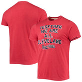 Cleveland Guardians Homage Hyper Local Tri-Blend T-Shirt - MLB T-shirts