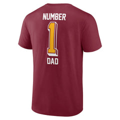 Washington Commanders Team #1 Dad T-Shirt | NFL US