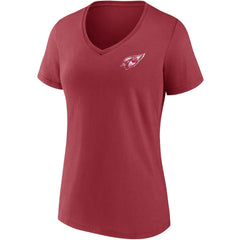 Arizona Cardinals Women's Team Mother's Day V-Neck T-Shirt | NFL New