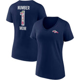 Denver Broncos Women's Team Mother's Day V-Neck T-Shirt | NFL On sale